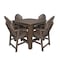 Highwood Usa Hamilton 5pc Square Counter Height Outdoor Patio Furniture Dining Set AD-CNA44-ACE - alternate 1
